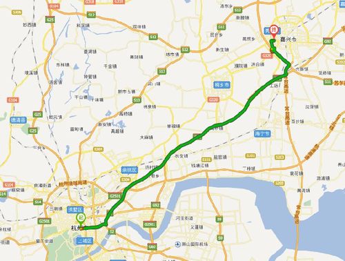 杭州到嘉兴哪个市最近?余杭到嘉兴高速收费站-图3 杭州到嘉兴哪个市最近?余杭到嘉兴高速收费站-图3