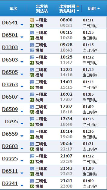 三明动车站几点开始售票？三明动车站收费标准
