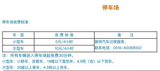 徐州观音机场停车场一天的费用多少?徐州机场过夜停车收费-图2 徐州观音机场停车场一天的费用多少?徐州机场过夜停车收费-图2