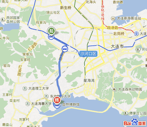 从大连马兰子到体育场恒隆广场坐什么车？大连马栏广场收费处