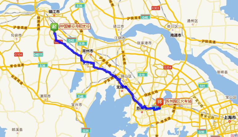 苏州到丹阳多少公里?丹阳到苏州高速收费-图2 苏州到丹阳多少公里?丹阳到苏州高速收费-图2