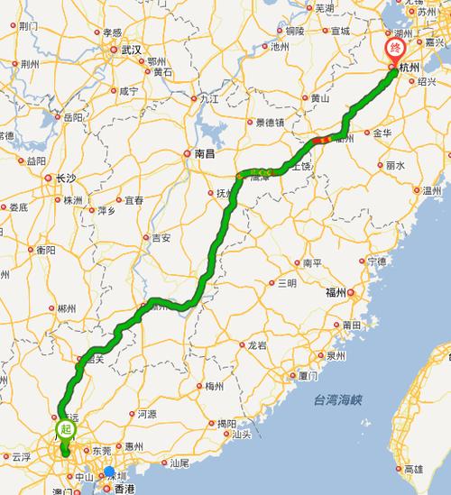 广州到杭州要坐好久的车要经过哪些地方?梨园收费站哪个市-图3 广州到杭州要坐好久的车要经过哪些地方?梨园收费站哪个市-图3