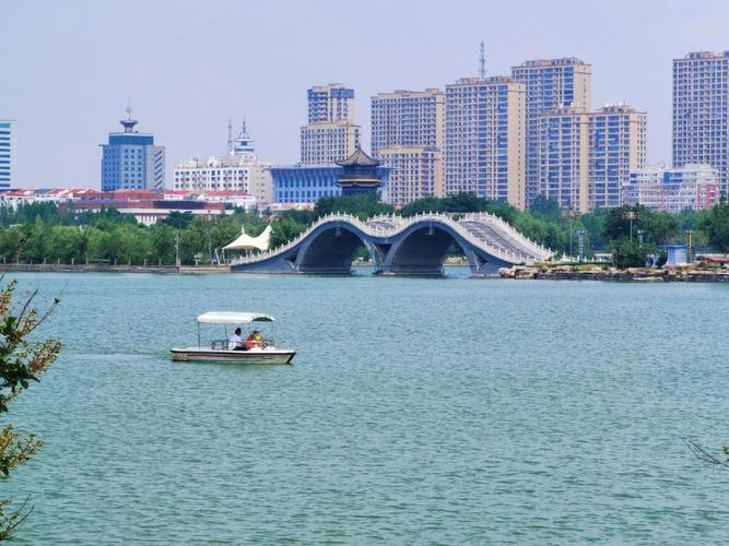 聊城环城湖喷泉时间？聊城环城湖钓鱼收费-图3