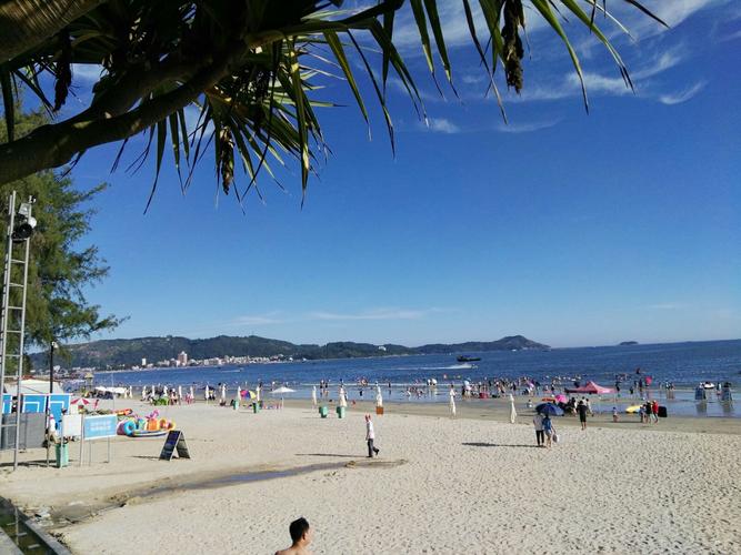 离中山黄圃最近的海边？双月湾 收费 浴场