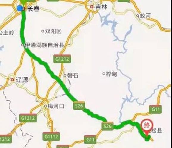 长春至白山高速通车了没?柴河收费站地图-图2 长春至白山高速通车了没?柴河收费站地图-图2