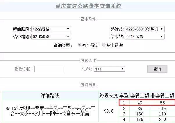 成渝高速过路费是多少?成渝高速路收费标准-图2 成渝高速过路费是多少?成渝高速路收费标准-图2