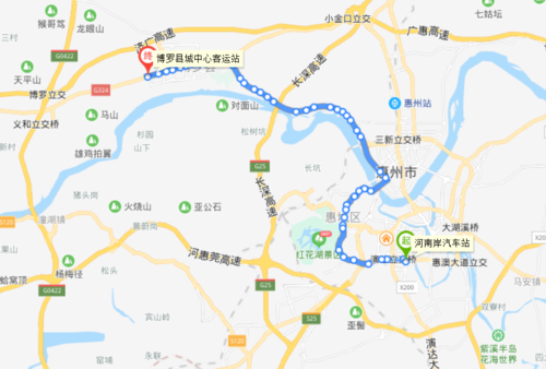 博罗龙溪到惠州要多久?惠州l1收费-图3 博罗龙溪到惠州要多久?惠州l1收费-图3