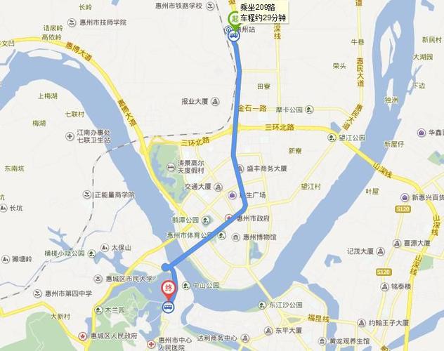 博罗县到惠州西湖？惠州l1怎么收费