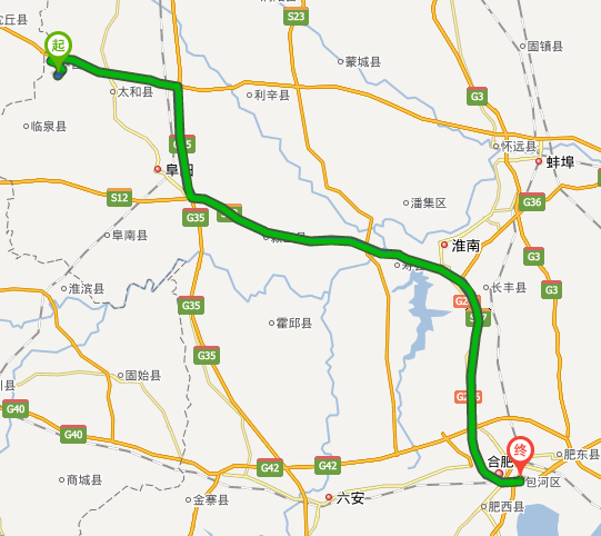 安微省毫州市到界首市有多远？界首到合肥高速收费