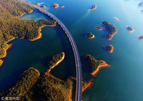 庐山西海水上公路自驾路线?九江收费站晚上图片大全-图2 庐山西海水上公路自驾路线?九江收费站晚上图片大全-图2