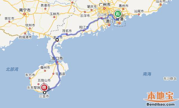 从衡阳去三亚最佳路线?开车衡阳到三亚收费-图3 从衡阳去三亚最佳路线?开车衡阳到三亚收费-图3