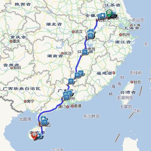 从衡阳去三亚最佳路线?开车衡阳到三亚收费-图2 从衡阳去三亚最佳路线?开车衡阳到三亚收费-图2