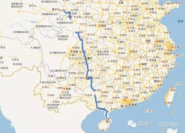 请问X484代表什么路线？兰海高速省界收费站
