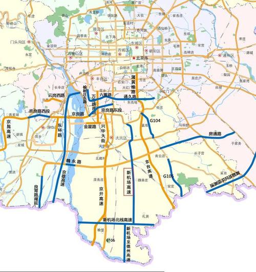 大兴位于北京的那个位置?青云店收费站到天宫院-图3 大兴位于北京的那个位置?青云店收费站到天宫院-图3