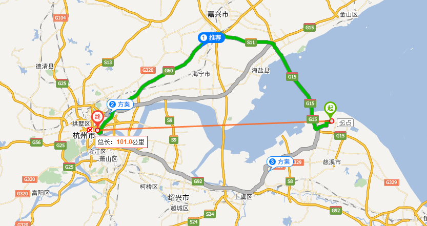 临安市地距杭州多少公里？桐庐到杭州高速收费