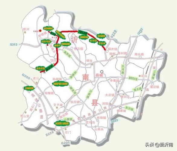 山东省临沂市沂南县葛沟镇有几个村?都是什么?沂南227收费站-图2 山东省临沂市沂南县葛沟镇有几个村?都是什么?沂南227收费站-图2