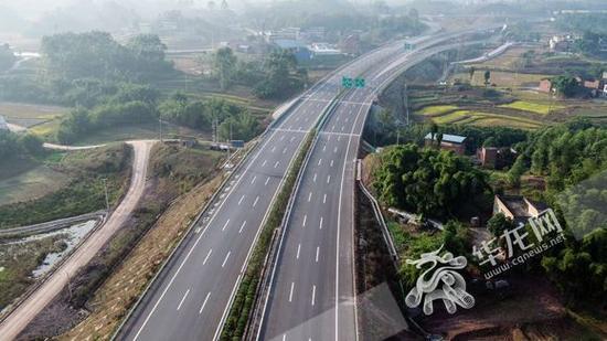 成都到重庆第5条高速公路通车没有?重庆璧山收费站-图3 成都到重庆第5条高速公路通车没有?重庆璧山收费站-图3