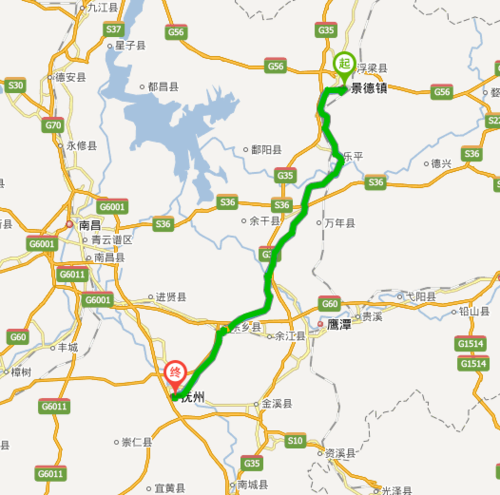 吉安到萍乡多少公里？分宜高速收费站地图