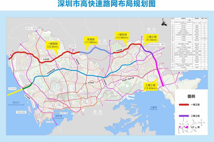 深圳的机荷高速、惠盐高速、水官高速全出入口以及途经哪些地方?惠州的收费站有哪些-图2 深圳的机荷高速、惠盐高速、水官高速全出入口以及途经哪些地方?惠州的收费站有哪些-图2