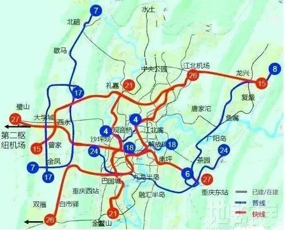 重庆合川会修地铁吗,何时动工,有什么规划?西永收费站到龙头寺-图3 重庆合川会修地铁吗,何时动工,有什么规划?西永收费站到龙头寺-图3
