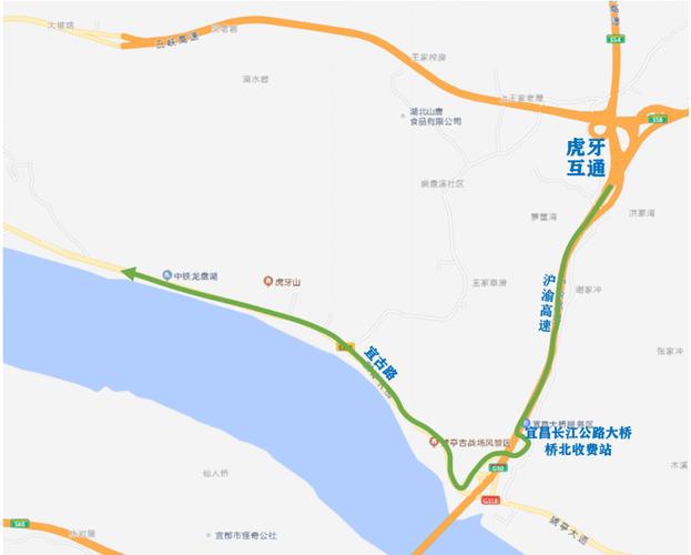 襄宜高速宜昌段经过哪些村庄?小鸦公路高速收费站-图1 襄宜高速宜昌段经过哪些村庄?小鸦公路高速收费站-图1