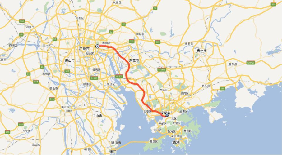 广深沿江高速什么时候通车?深圳段经过哪些路段?有几个收费站?广深高速的收费站-图3 广深沿江高速什么时候通车?深圳段经过哪些路段?有几个收费站?广深高速的收费站-图3
