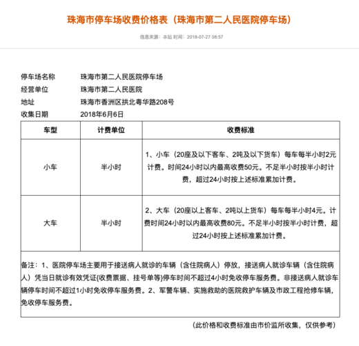珠海停车费收费标准乱怎么解决?珠海地下停车场收费标准-图3 珠海停车费收费标准乱怎么解决?珠海地下停车场收费标准-图3