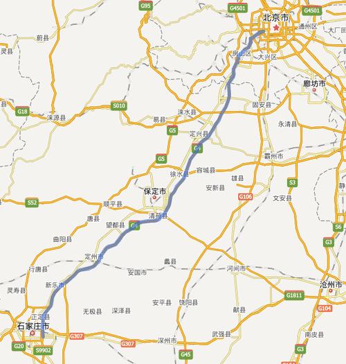 京昆高速北京到石家庄有哪几个出口?京昆北京段收费口-图3 京昆高速北京到石家庄有哪几个出口?京昆北京段收费口-图3