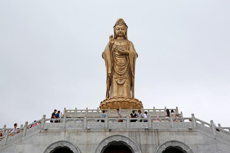 普陀山南海观音大佛像的结构和造价以及周边景况怎么样？普陀山开光怎么收费-图3