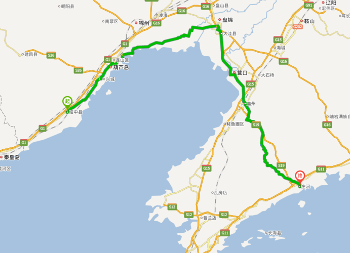 大连离庄河多远?大连到庄河收费口-图2 大连离庄河多远?大连到庄河收费口-图2