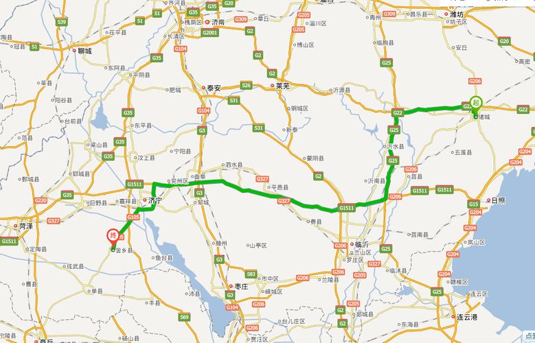 105国道山东省途经哪里?国道105汶上收费-图2 105国道山东省途经哪里?国道105汶上收费-图2