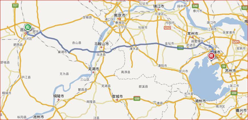 无锡到安徽哪个城市最近?合肥到无锡高速收费多少钱一公里-图3 无锡到安徽哪个城市最近?合肥到无锡高速收费多少钱一公里-图3