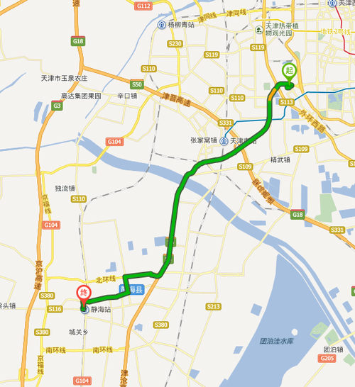 天津津沧高速在什么地方？静海前毕庄收费站