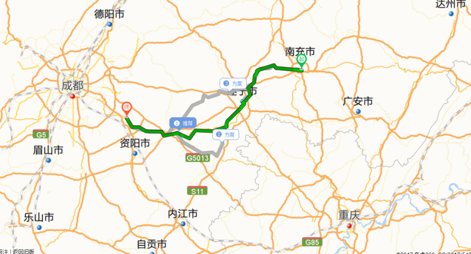 仪陇县到重庆的路线?南充市高坪收费站地图-图2 仪陇县到重庆的路线?南充市高坪收费站地图-图2