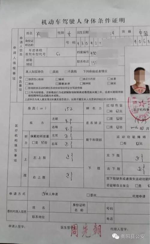 衡阳哪个医院可以做驾驶证体检？南华附二体检收费标准
