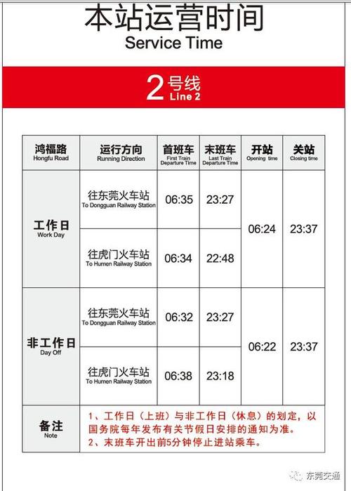 东莞市地铁一号线全程运营时间?东莞一号线收费标准-图2 东莞市地铁一号线全程运营时间?东莞一号线收费标准-图2