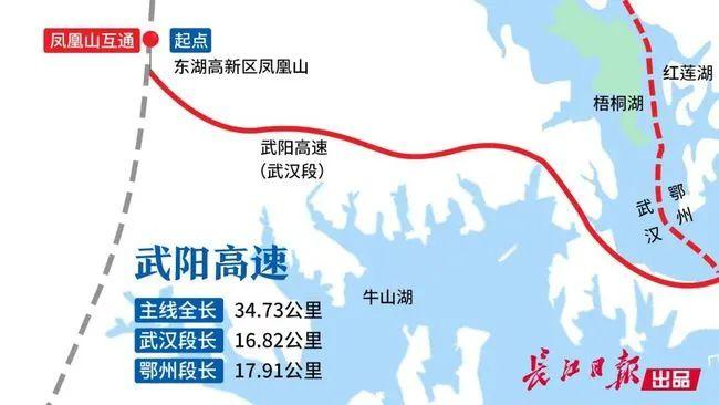 武阳高速黄石段有哪些出入口?武汉凤凰山收费站在哪里-图1 武阳高速黄石段有哪些出入口?武汉凤凰山收费站在哪里-图1