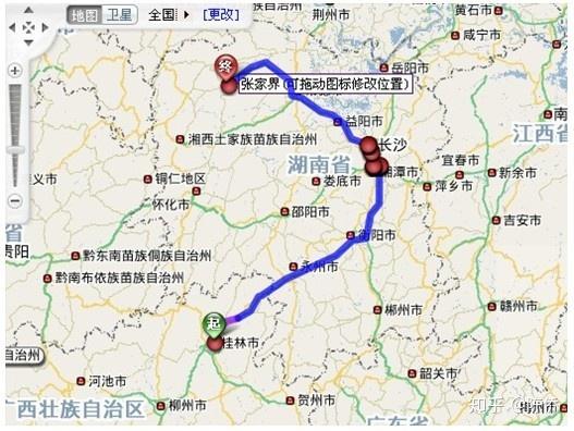 桂林到张家界多少公里?自驾怎么走，走哪条路线快？长潭西高速的收费站