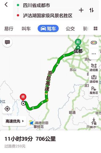 成都至西昌高速过路费多少?成都西到西昌高速收费-图3 成都至西昌高速过路费多少?成都西到西昌高速收费-图3