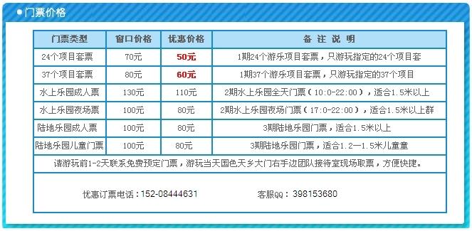 国色天香不玩项目需要门票吗?国色天香水上乐园收费-图3 国色天香不玩项目需要门票吗?国色天香水上乐园收费-图3