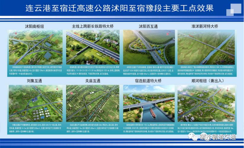 宿连高速沭阳韩山段经过哪些村庄？江苏省宿迁东站收费站-图2