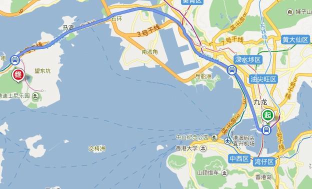 香港高铁站去迪士尼怎么坐车？青屿干线收费