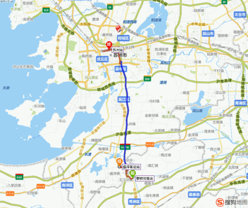 227省道起点至终点途径哪些地方城市？省道227收费站盛泽