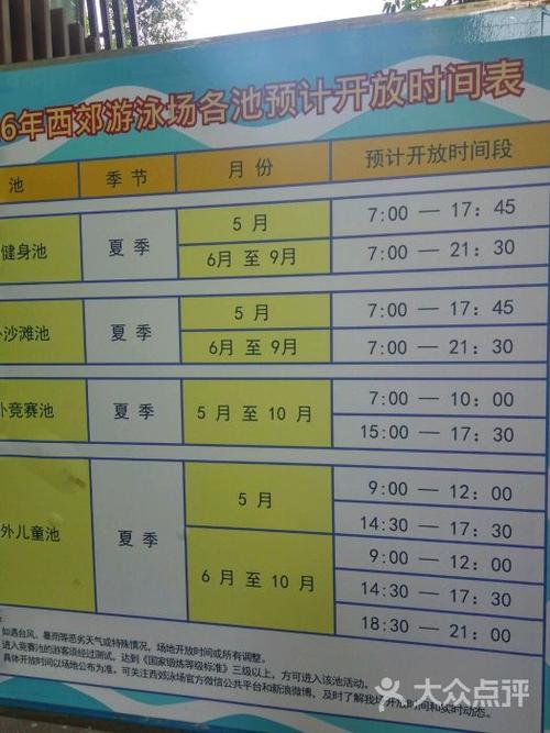 西郊游泳场儿童收费标准?西郊泳场各项收费-图3 西郊游泳场儿童收费标准?西郊泳场各项收费-图3