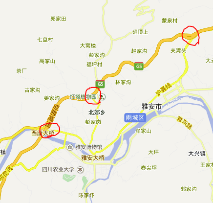 成都到雅安的2条高速分别是多少公里?雅安西到成都高速收费站-图3 成都到雅安的2条高速分别是多少公里?雅安西到成都高速收费站-图3