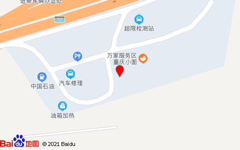 万家服务区是哪个省?万家镇收费站地图-图3 万家服务区是哪个省?万家镇收费站地图-图3