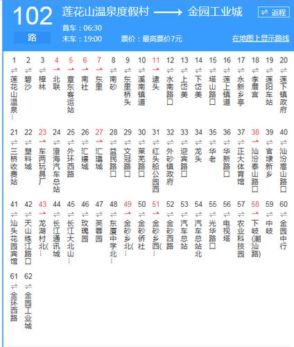 澄海晚上有公车到汕头吗？汕头102公车收费