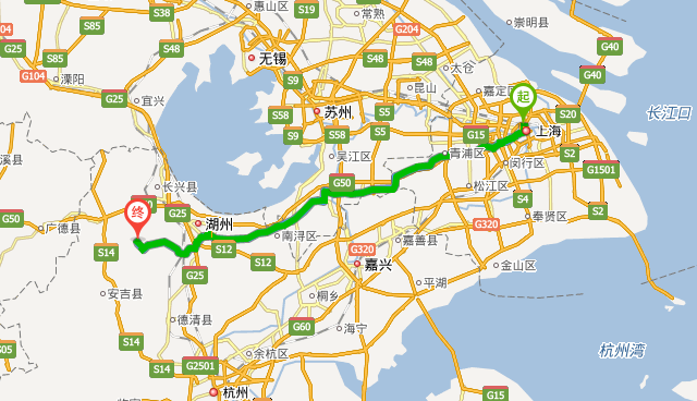 湖州到上海自驾攻略？g50高速上海段收费