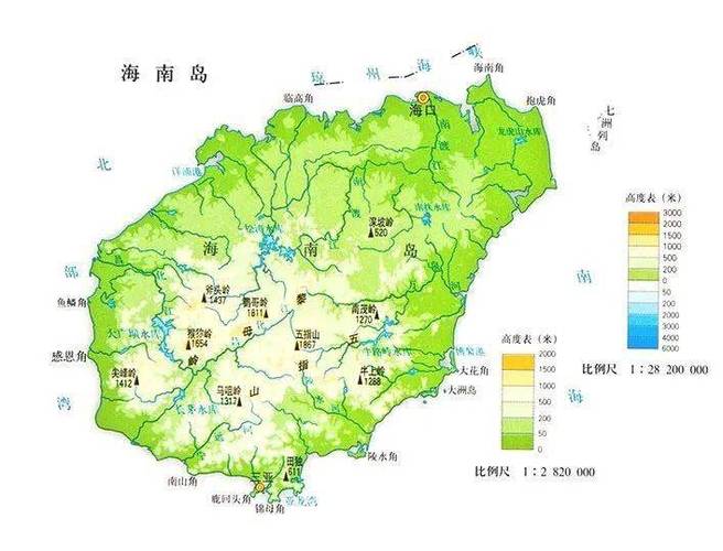 海南地图多少平方公里?海南地形图收费标准-图3 海南地图多少平方公里?海南地形图收费标准-图3