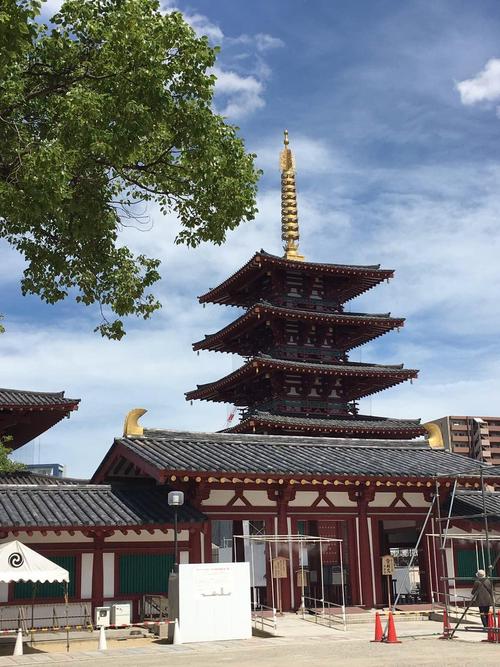 日本大阪四天王寺和天王寺是一个地方么?四天王寺收费吗-图1 日本大阪四天王寺和天王寺是一个地方么?四天王寺收费吗-图1